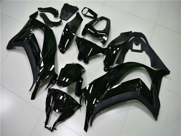 Kawasaki ZX10R 11-15 Motorrad Verkleidungen - Glänzend Schwarz Kawasaki ZX10R 11-15 Motorrad Verkleidungen - Glänzend Schwarz