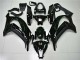 Kawasaki ZX10R 11-15 Motorrad Verkleidungen - Glänzend Schwarz Kawasaki ZX10R 11-15 Motorrad Verkleidungen - Glänzend Schwarz
