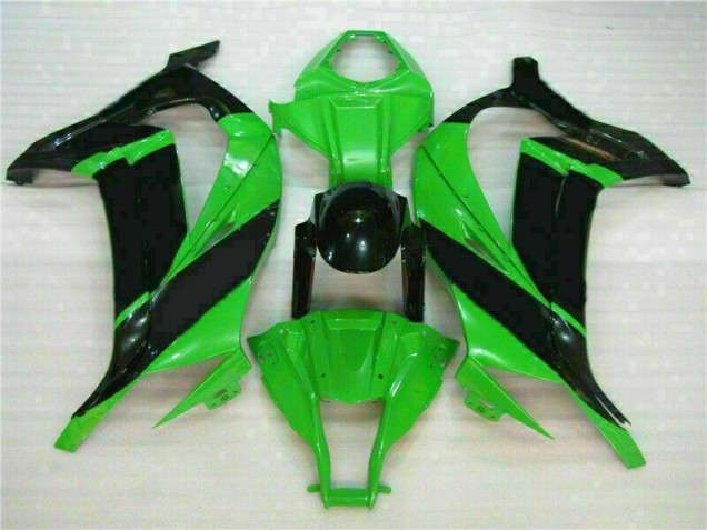 Kawasaki ZX10R 11-15 Motorrad Verkleidungen & Plastik - Grün Schwarz Kawasaki ZX10R 11-15 Motorrad Verkleidungen & Plastik - Grün Schwarz