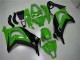 Kawasaki ZX10R 11-15 Motorrad Vollverkleidung - Grün Schwarz Kawasaki ZX10R 11-15 Motorrad Vollverkleidung - Grün Schwarz