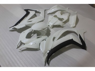 Kawasaki ZX10R 16-19 Motorrad Verkleidungen - Weiß