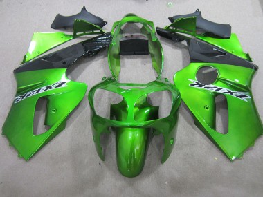 Kawasaki ZX12R 00-01 Motorrad Verkleidung - Grün