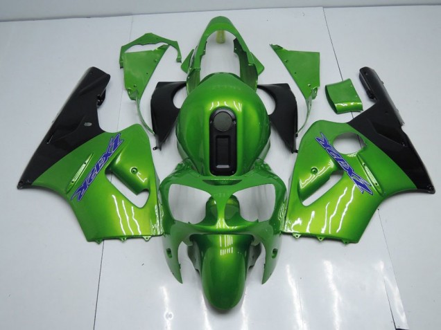 Kawasaki ZX12R 00-01 Motorrad Verkleidungen - Grün und Schwarz Kawasaki ZX12R 00-01 Motorrad Verkleidungen - Grün und Schwarz