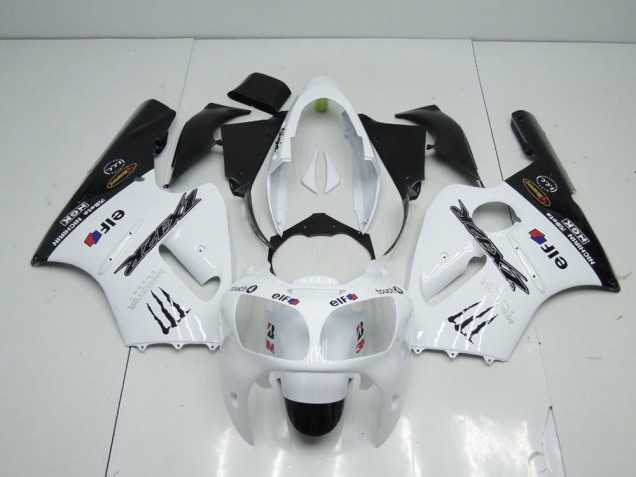 Kawasaki ZX12R 00-01 Motorrad Verkleidungen - Weiß Monster Kawasaki ZX12R 00-01 Motorrad Verkleidungen - Weiß Monster