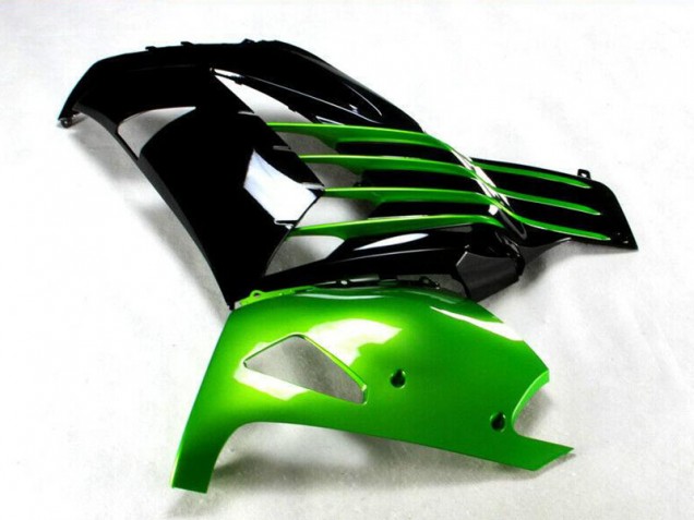 Kawasaki ZX14R ZZR 1400 12-21 Motorrad Verkleidung - Schwarz Grün Kawasaki ZX14R ZZR 1400 12-21 Motorrad Verkleidung - Schwarz Grün