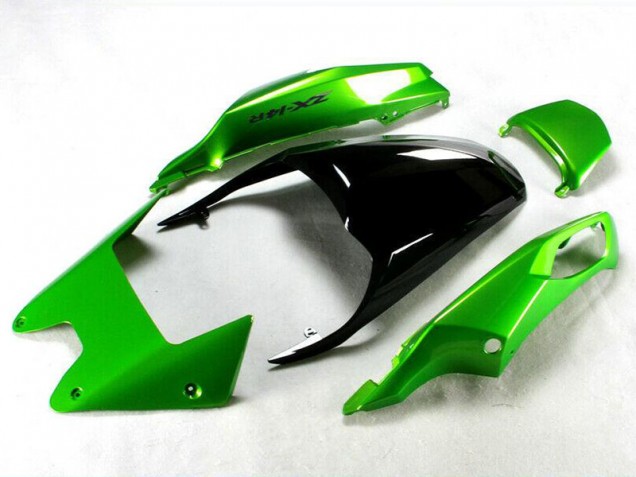 Kawasaki ZX14R ZZR 1400 12-21 Motorrad Verkleidung - Schwarz Grün Kawasaki ZX14R ZZR 1400 12-21 Motorrad Verkleidung - Schwarz Grün