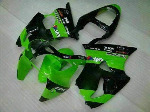 Kawasaki ZX6R 00-02 Motorrad Verkleidung - Grün Kawasaki ZX6R 00-02 Motorrad Verkleidung - Grün