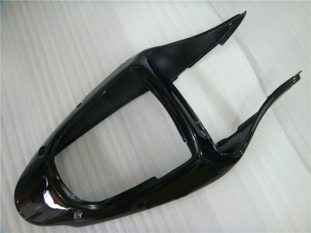 Kawasaki ZX6R 00-02 Motorrad Verkleidungen - Glänzend Schwarz