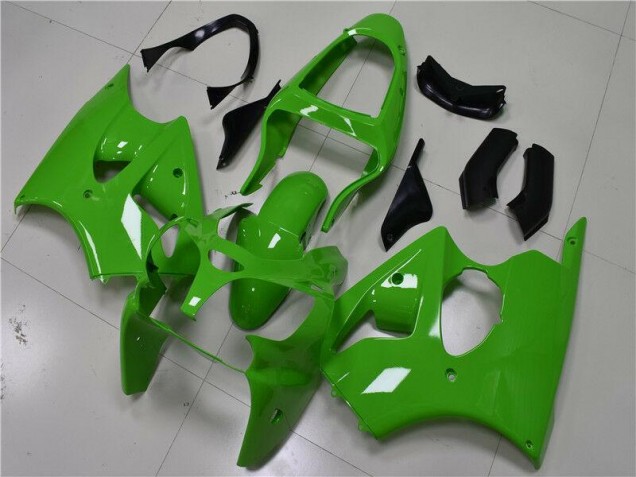 Kawasaki ZX6R 00-02 Motorrad Verkleidungen - Grün Kawasaki ZX6R 00-02 Motorrad Verkleidungen - Grün