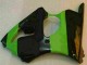 Kawasaki ZX6R 00-02 Motorrad VollVerkleidungen & Plastik - Grün Schwarz Kawasaki ZX6R 00-02 Motorrad VollVerkleidungen & Plastik - Grün Schwarz