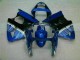 Kawasaki ZX6R 00-02 Motorrad Vollverkleidung - Blau Kawasaki ZX6R 00-02 Motorrad Vollverkleidung - Blau