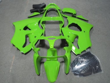 Kawasaki ZX6R 00-02 Motorrad Vollverkleidung - Grün