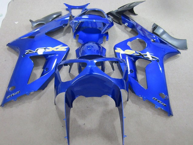 Kawasaki ZX6R 03-04 Motorrad Verkleidungen - Blau 636 Kawasaki ZX6R 03-04 Motorrad Verkleidungen - Blau 636