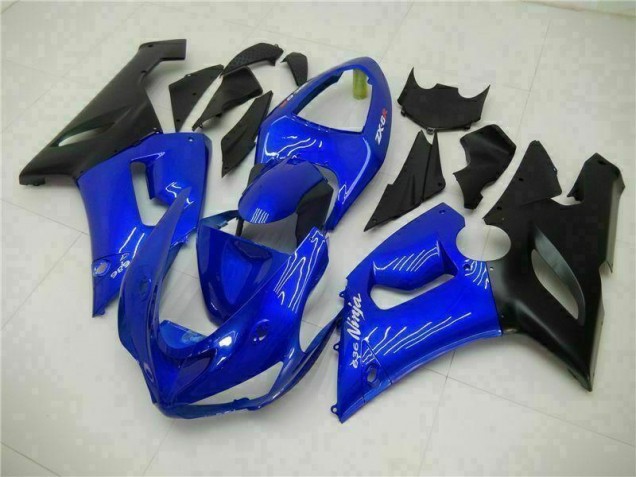 Kawasaki ZX6R 05-06 Motorrad Verkleidung - Blau Kawasaki ZX6R 05-06 Motorrad Verkleidung - Blau