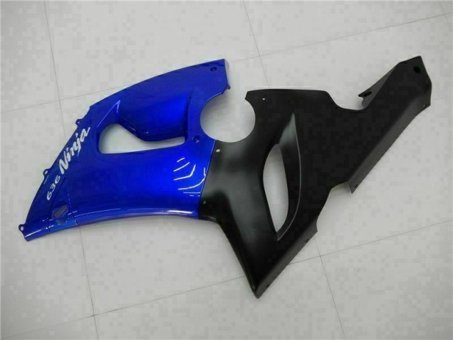 Kawasaki ZX6R 05-06 Motorrad Verkleidung - Blau Kawasaki ZX6R 05-06 Motorrad Verkleidung - Blau
