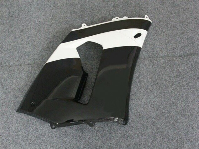 Kawasaki ZX6R 05-06 Motorrad Verkleidung - Schwarz Weiß Kawasaki ZX6R 05-06 Motorrad Verkleidung - Schwarz Weiß