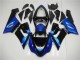 Kawasaki ZX6R 05-06 Motorrad Verkleidungen - Blau Schwarz Kawasaki ZX6R 05-06 Motorrad Verkleidungen - Blau Schwarz