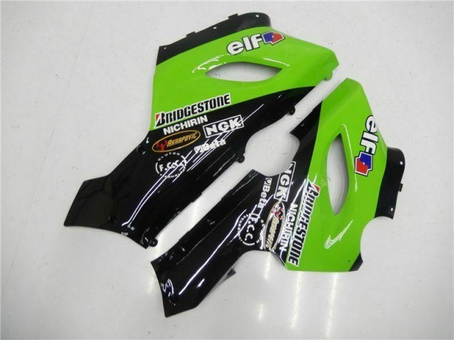 Kawasaki ZX6R 05-06 Motorrad Verkleidungen - Grün Kawasaki ZX6R 05-06 Motorrad Verkleidungen - Grün