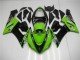 Kawasaki ZX6R 05-06 Motorrad Verkleidungen - Grün Kawasaki ZX6R 05-06 Motorrad Verkleidungen - Grün