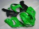 Kawasaki ZX6R 05-06 Motorrad Verkleidungen - Grün Matt schwarz Kawasaki ZX6R 05-06 Motorrad Verkleidungen - Grün Matt schwarz