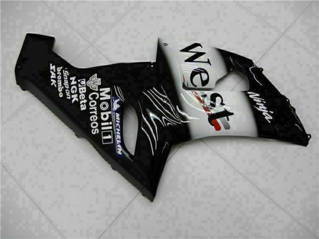 Kawasaki ZX6R 05-06 Motorrad Verkleidungen Komplett Sets - Schwarz Kawasaki ZX6R 05-06 Motorrad Verkleidungen Komplett Sets - Schwarz