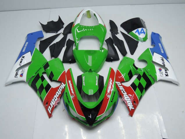 Kawasaki ZX6R 05-06 Motorrad Verkleidungen - Motocard Kawasaki ZX6R 05-06 Motorrad Verkleidungen - Motocard