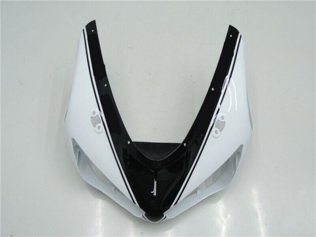 Kawasaki ZX6R 05-06 Motorrad Verkleidungen - Schwarz Weiß Kawasaki ZX6R 05-06 Motorrad Verkleidungen - Schwarz Weiß