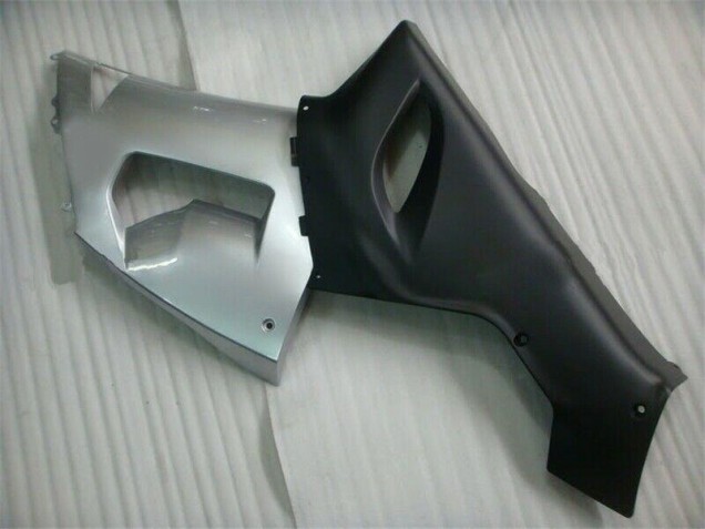 Kawasaki ZX6R 05-06 Motorrad Verkleidungen - Silber Schwarz Kawasaki ZX6R 05-06 Motorrad Verkleidungen - Silber Schwarz
