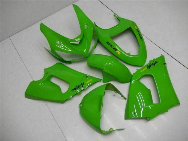 Kawasaki ZX6R 05-06 Motorrad Vollverkleidung - Grün Kawasaki ZX6R 05-06 Motorrad Vollverkleidung - Grün