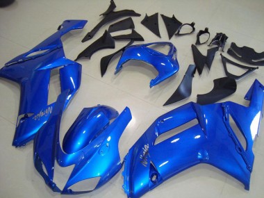 Kawasaki ZX6R 07-08 Motorrad Verkleidung - Blau
