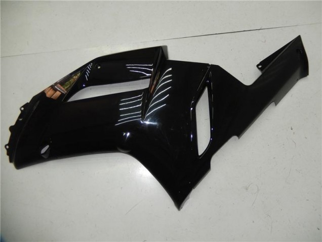 Kawasaki ZX6R 07-08 Motorrad Verkleidung - Glänzend Schwarz Kawasaki ZX6R 07-08 Motorrad Verkleidung - Glänzend Schwarz