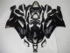 Kawasaki ZX6R 07-08 Motorrad Verkleidung - Glänzend Schwarz Kawasaki ZX6R 07-08 Motorrad Verkleidung - Glänzend Schwarz