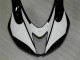 Kawasaki ZX6R 07-08 Motorrad Verkleidung - Schwarz Weiß Kawasaki ZX6R 07-08 Motorrad Verkleidung - Schwarz Weiß