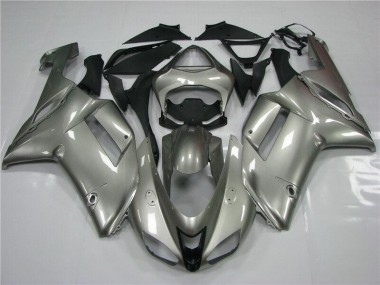Kawasaki ZX6R 07-08 Motorrad Verkleidungen - Grau