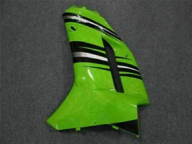 Kawasaki ZX6R 07-08 Motorrad Verkleidungen - Grün Schwarz Kawasaki ZX6R 07-08 Motorrad Verkleidungen - Grün Schwarz