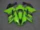 Kawasaki ZX6R 07-08 Motorrad Verkleidungen - Grün Schwarz Kawasaki ZX6R 07-08 Motorrad Verkleidungen - Grün Schwarz