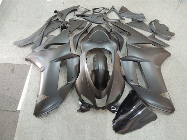 Kawasaki ZX6R 07-08 Motorrad Verkleidungen & Plastik - Schwarz Kawasaki ZX6R 07-08 Motorrad Verkleidungen & Plastik - Schwarz