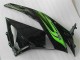 Kawasaki ZX6R 09-12 Motorrad Verkleidung - Grün Schwarz Kawasaki ZX6R 09-12 Motorrad Verkleidung - Grün Schwarz
