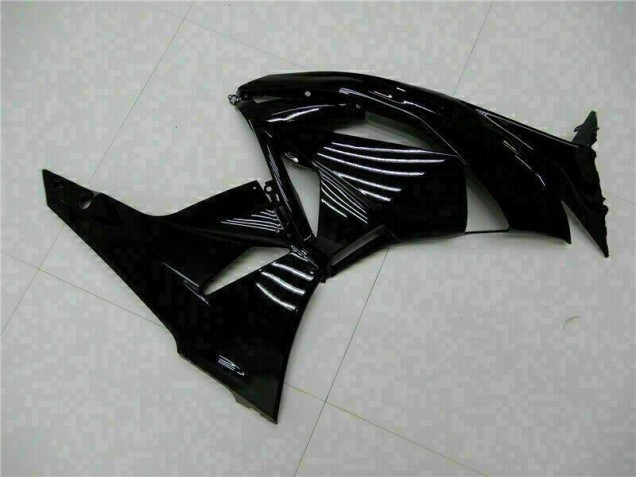 Kawasaki ZX6R 09-12 Motorrad Verkleidung - Schwarz Grün
