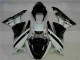 Kawasaki ZX6R 09-12 Motorrad Verkleidung - Schwarz Weiß 3M Touch4 Kawasaki ZX6R 09-12 Motorrad Verkleidung - Schwarz Weiß 3M Touch4