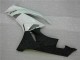 Kawasaki ZX6R 09-12 Motorrad Verkleidung - Weiß Schwarz Kawasaki ZX6R 09-12 Motorrad Verkleidung - Weiß Schwarz