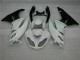 Kawasaki ZX6R 09-12 Motorrad Verkleidung - Weiß Schwarz Kawasaki ZX6R 09-12 Motorrad Verkleidung - Weiß Schwarz