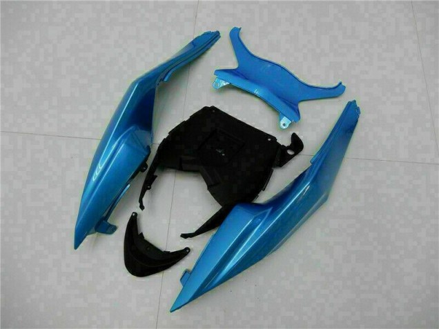 Kawasaki ZX6R 09-12 Motorrad Verkleidungen - Blau Schwarz Kawasaki ZX6R 09-12 Motorrad Verkleidungen - Blau Schwarz