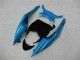 Kawasaki ZX6R 09-12 Motorrad Verkleidungen - Blau Schwarz Kawasaki ZX6R 09-12 Motorrad Verkleidungen - Blau Schwarz