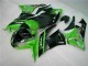 Kawasaki ZX6R 09-12 Motorrad Verkleidungen - Grün Schwarz Kawasaki ZX6R 09-12 Motorrad Verkleidungen - Grün Schwarz