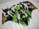 Kawasaki ZX6R 09-12 Motorrad Verkleidungen - Grün Schwarz Rot Kawasaki ZX6R 09-12 Motorrad Verkleidungen - Grün Schwarz Rot