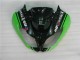Kawasaki ZX6R 09-12 Motorrad Verkleidungen Komplett Sets - Schwarz Grün Kawasaki ZX6R 09-12 Motorrad Verkleidungen Komplett Sets - Schwarz Grün