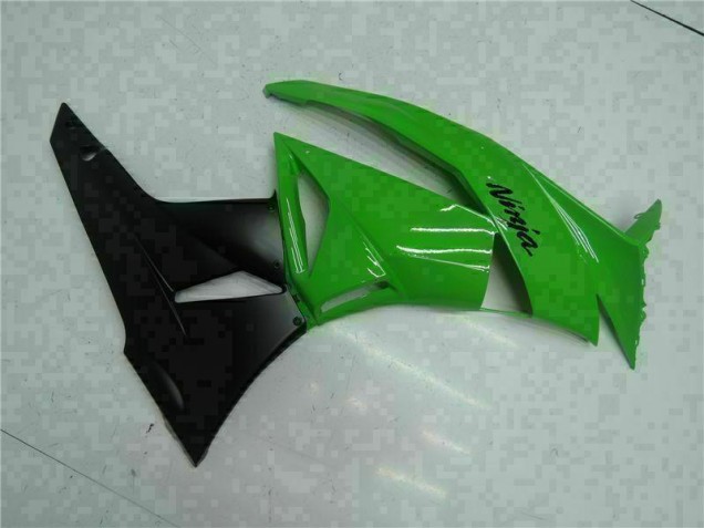 Kawasaki ZX6R 09-12 Motorrad Verkleidungen & Plastik - Schwarz Grün Kawasaki ZX6R 09-12 Motorrad Verkleidungen & Plastik - Schwarz Grün