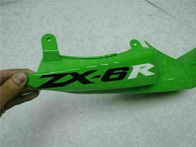 Kawasaki ZX6R 09-12 Motorrad Verkleidungen & Plastik - Schwarz Grün Kawasaki ZX6R 09-12 Motorrad Verkleidungen & Plastik - Schwarz Grün