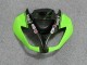 Kawasaki ZX6R 09-12 Motorrad Verkleidungen - Schwarz Grün 3M Touch4